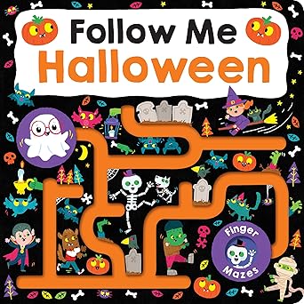Maze Book: Follow Me Halloween