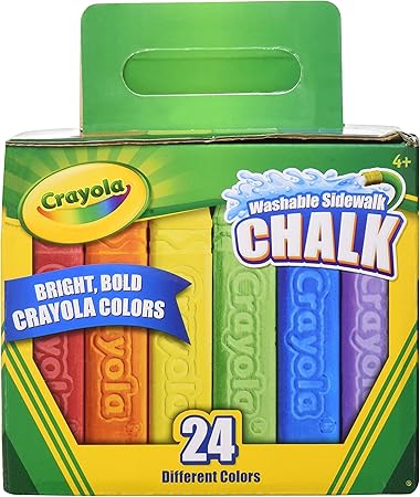 Crayola Washable Sidewalk Chalk 24pc