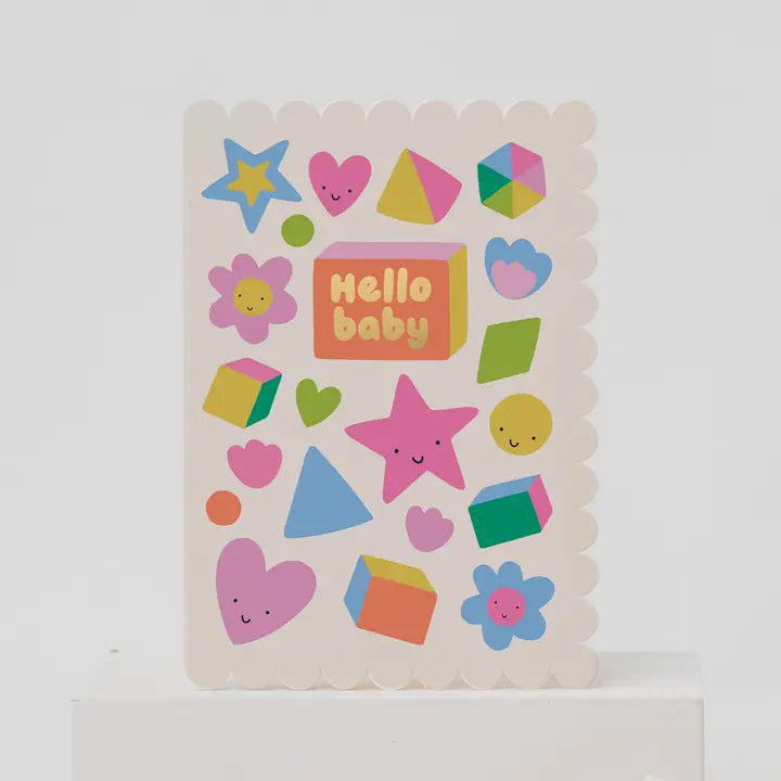 New Baby Card Hello Baby