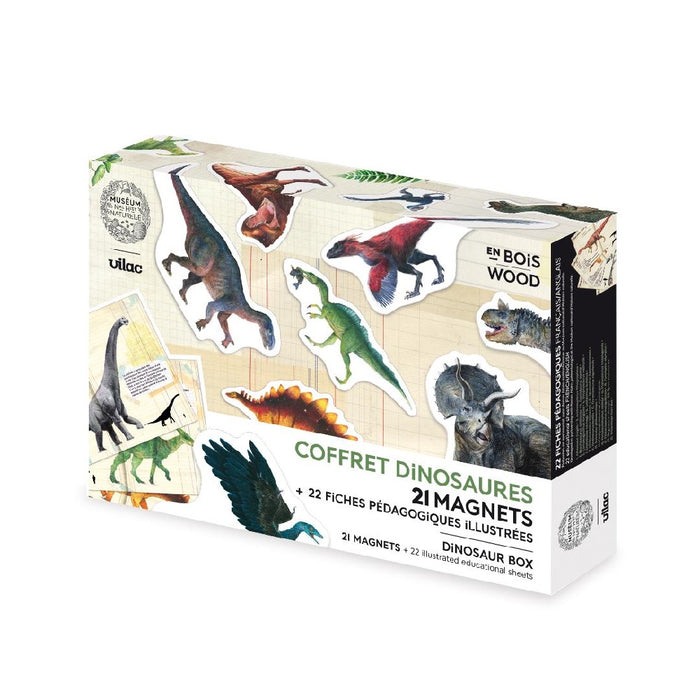 Vilac Dinosaur Box of Magnets