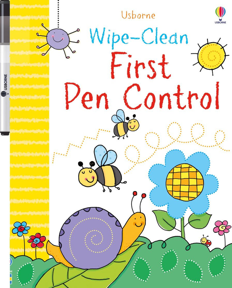Usborne Wipe-Clean: First Pen Control Activities