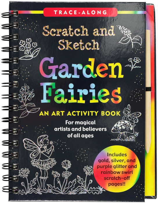 Scratch and Sketch - Garden Fairies Activity Book