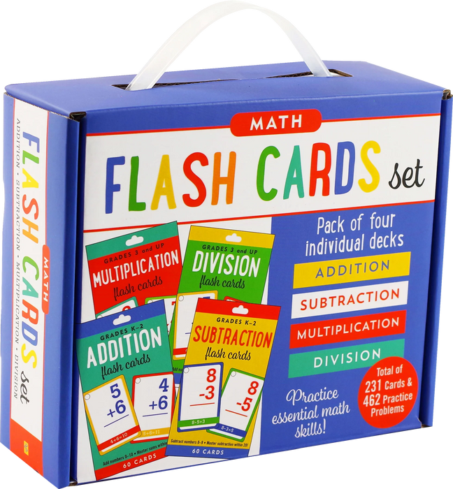 Math Flash Cards Value Pack