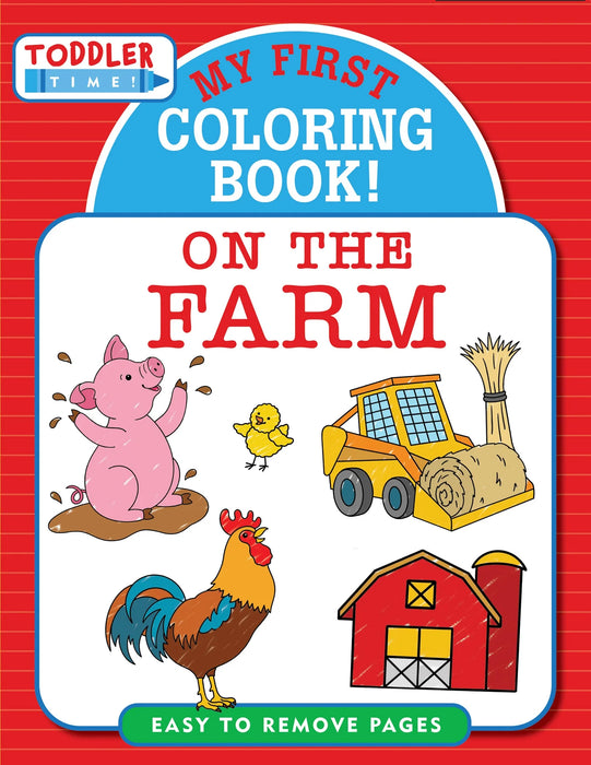 My First Coloring Book! - On the Farm
