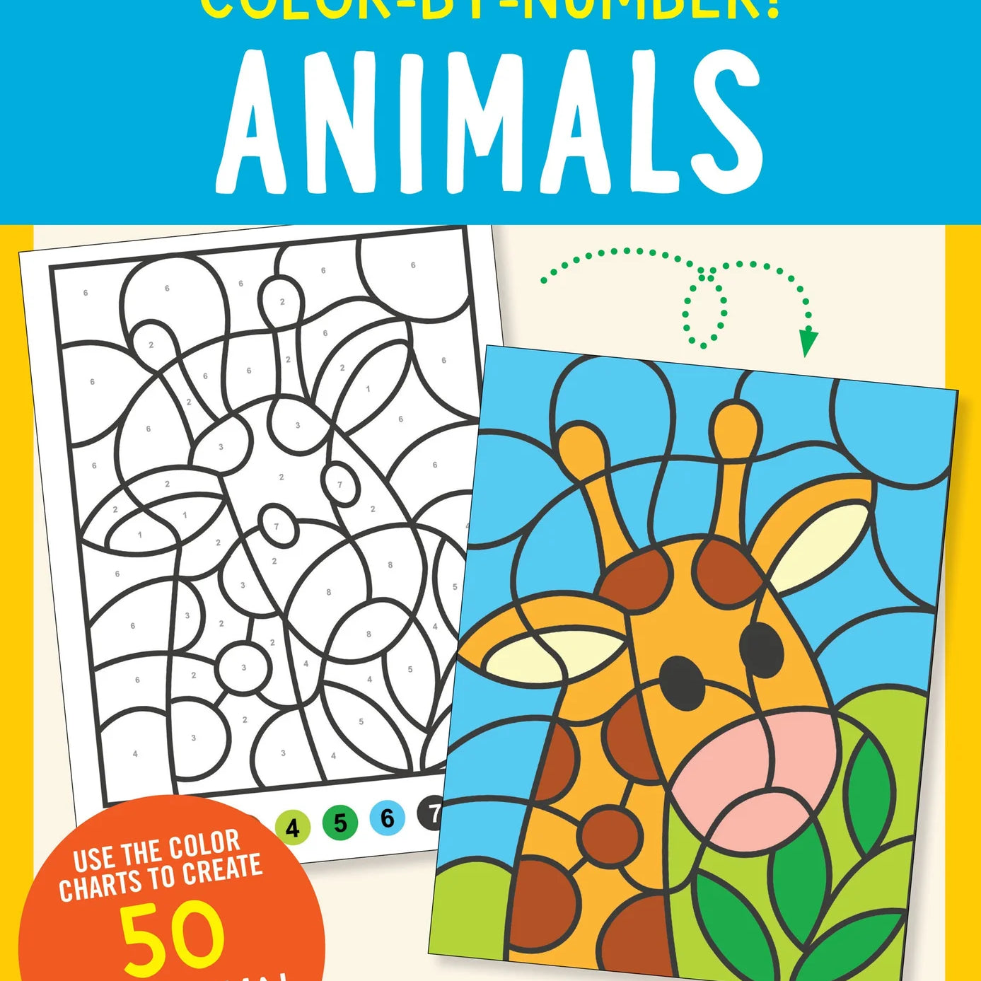 My First Color-By-Number! - Animals