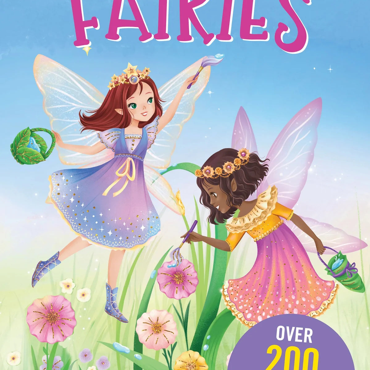 Sticker Doll Dress-Up Book - Fairies