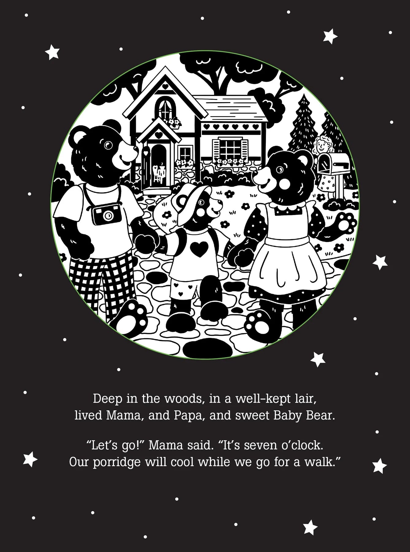 A Bedtime Shadow Book - Goldilocks and the Three Bears