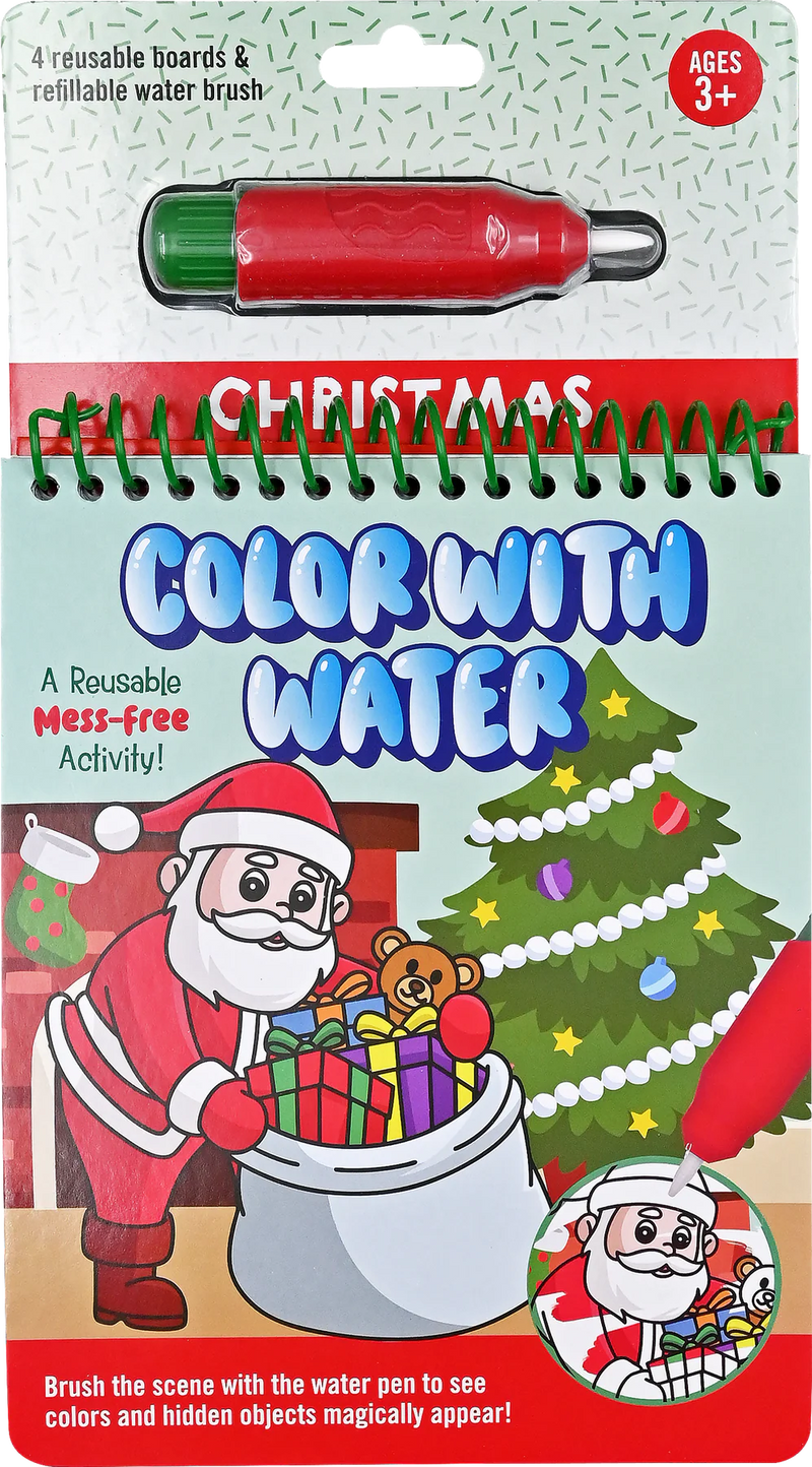 Color with Water - Christmas