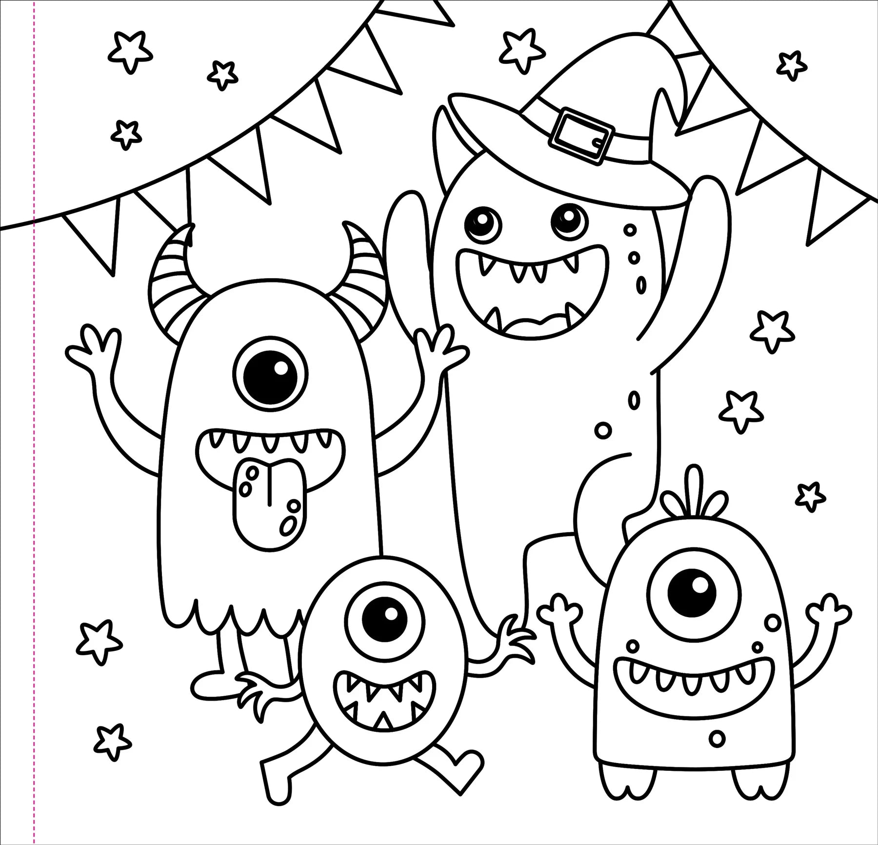 Color Me Spooky Halloween Adult Coloring Book