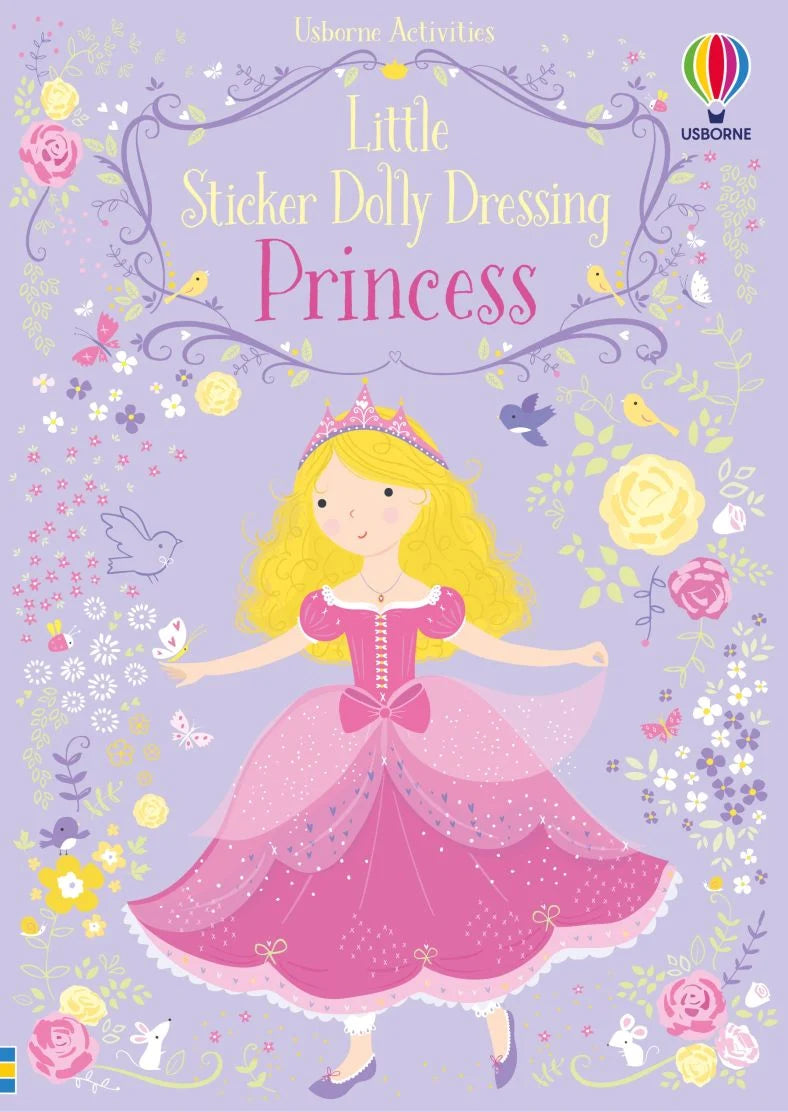 Usborne Little Sticker Dolly Dressing - Princess