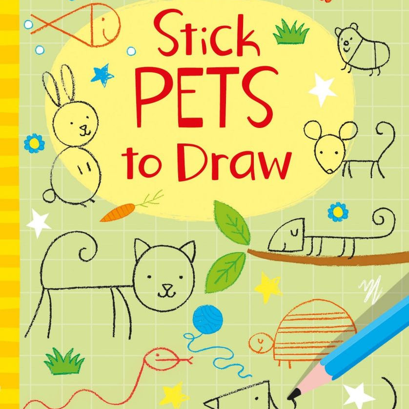 Usborne Minis - Stick Pets to Draw