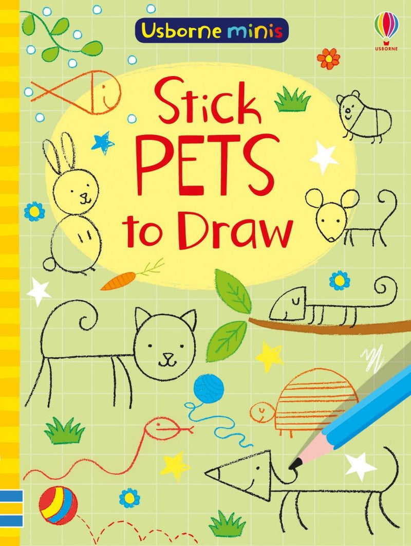 Usborne Minis - Stick Pets to Draw