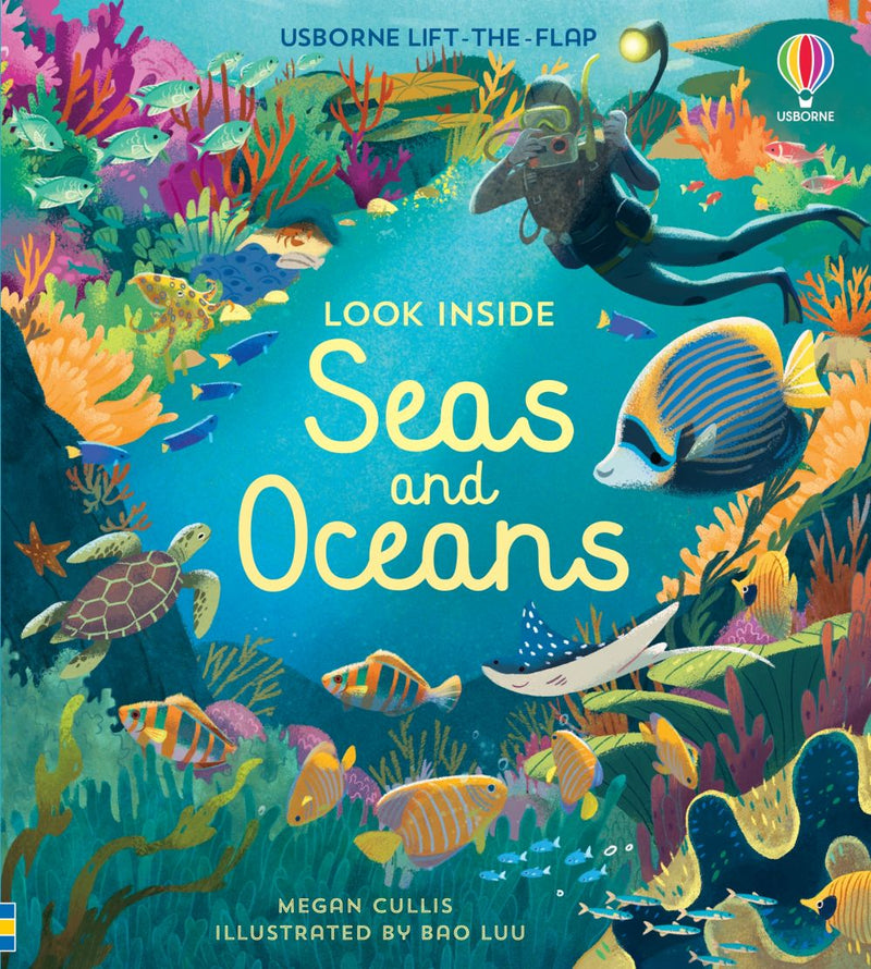 Usborne Lift-A-Flap Look Inside: Seas and Oceans