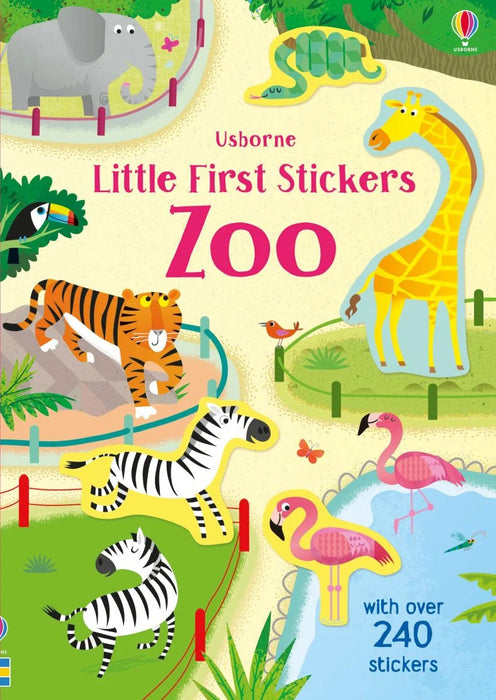 Usborne Little First Stickers - Zoo