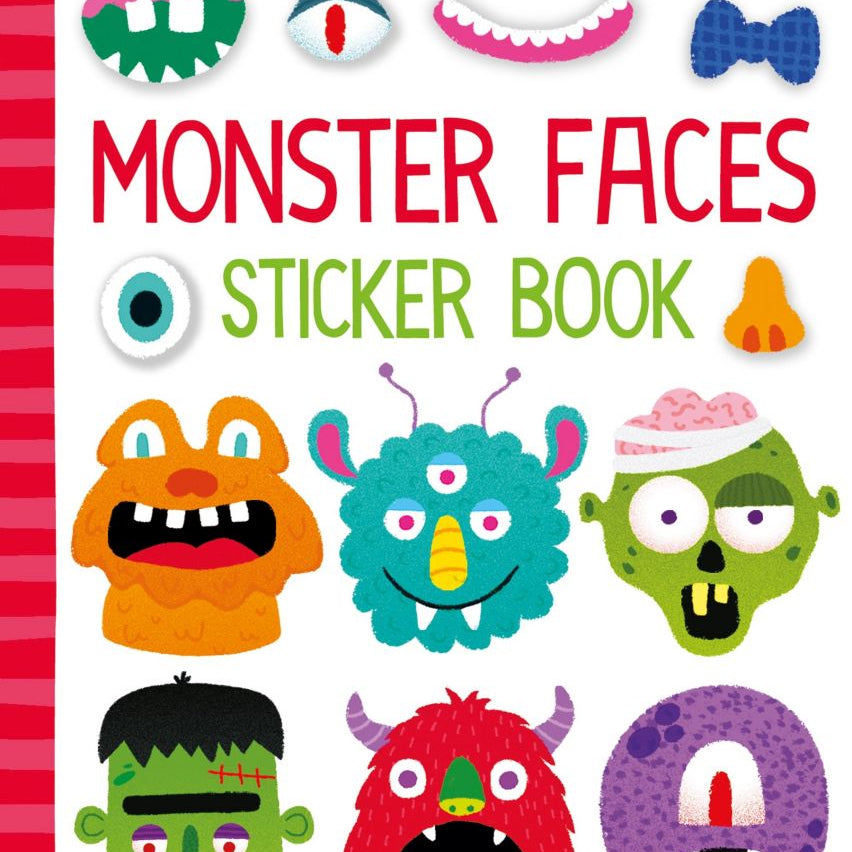 Usborne Minis - Monster Faces Sticker Book