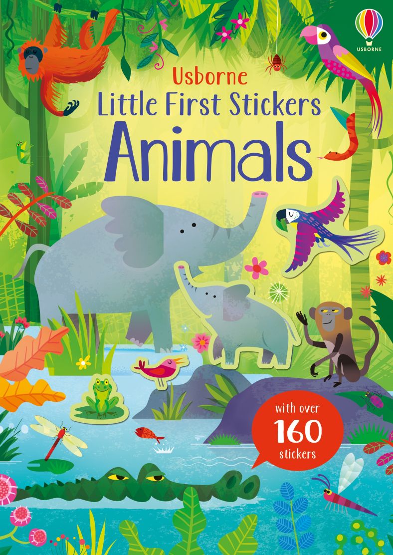 Usborne Little First Stickers - Animals