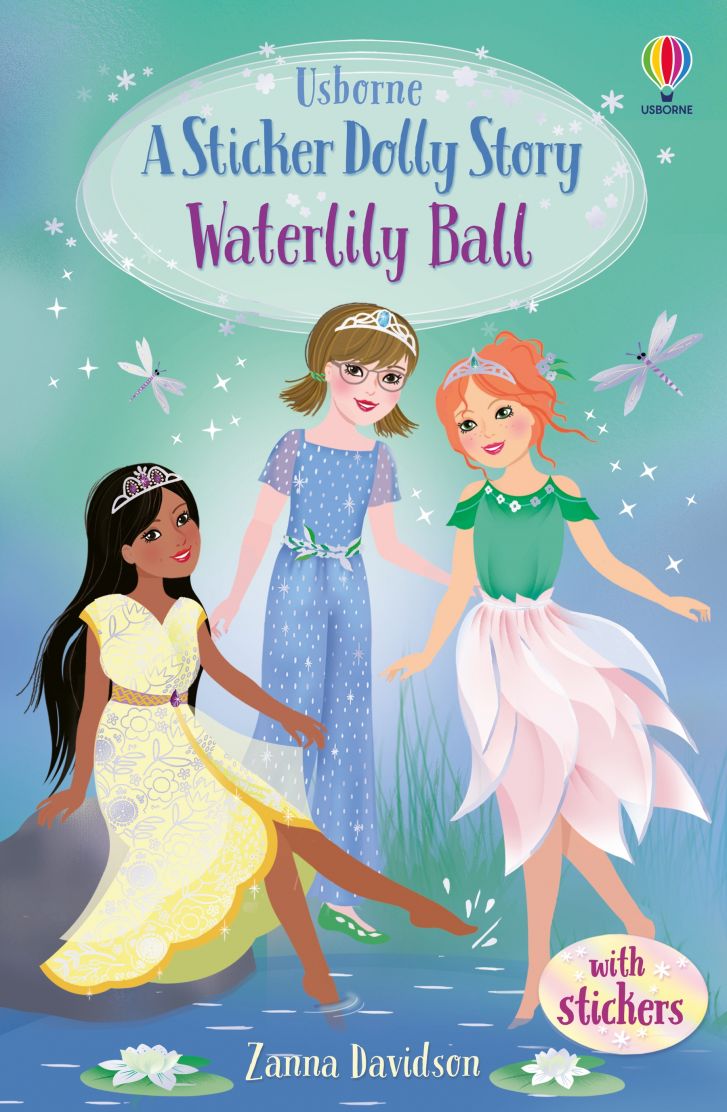 Usborne A Sticker Dolly Story - Waterlily Ball