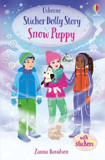 Usborne A Sticker Dolly Story - Snow Puppy