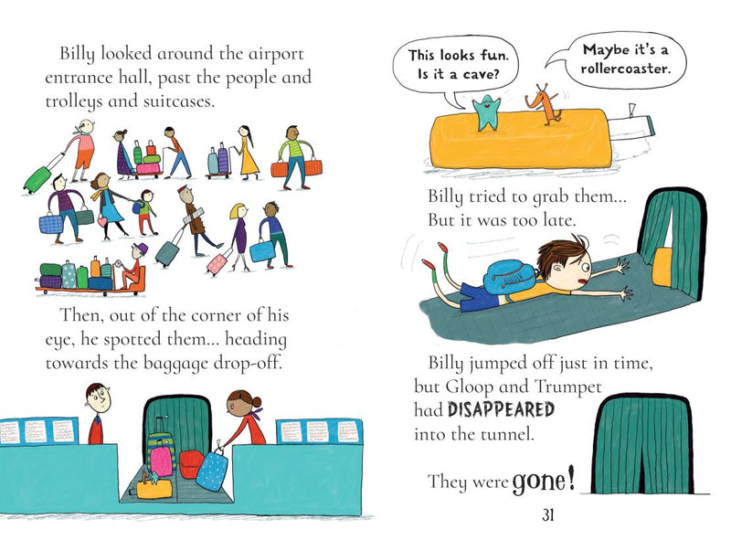 Usborne Billy and the Mini Monsters - Monsters on a Plane