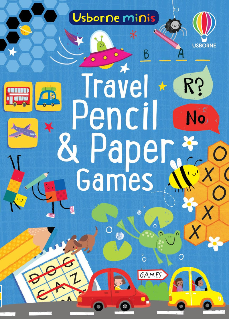 Usborne Minis - Travel Pencil & Paper Games