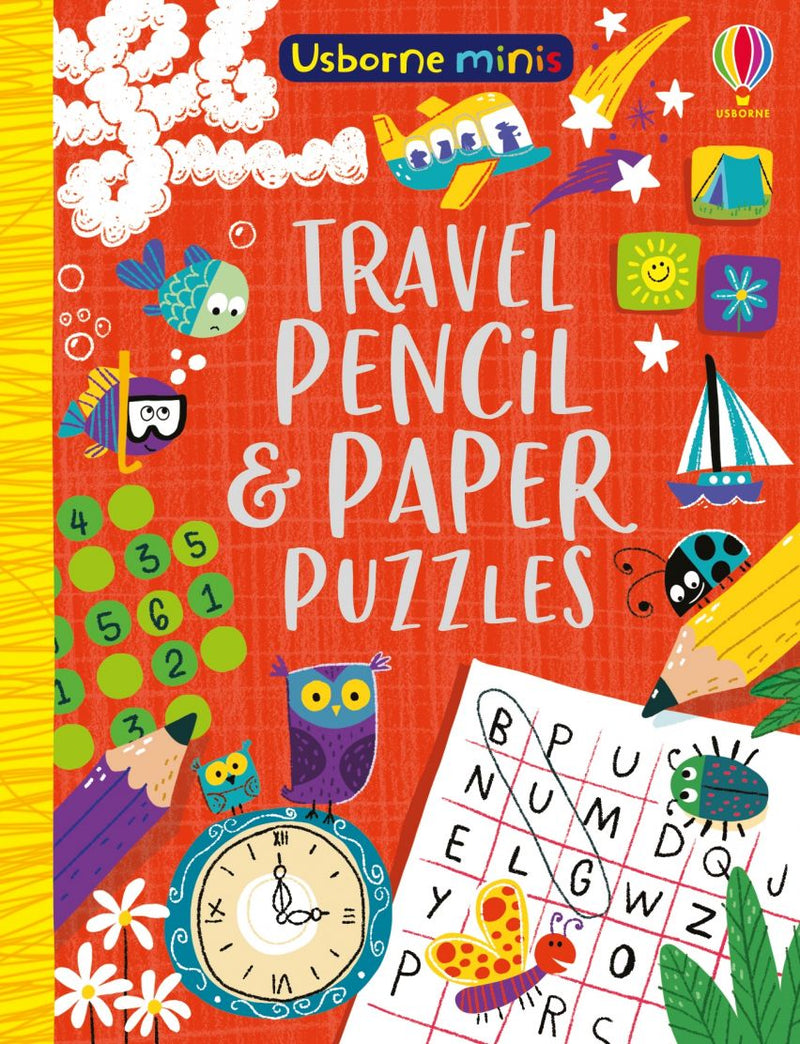 Usborne Minis - Travel Pencil and Paper Puzzles