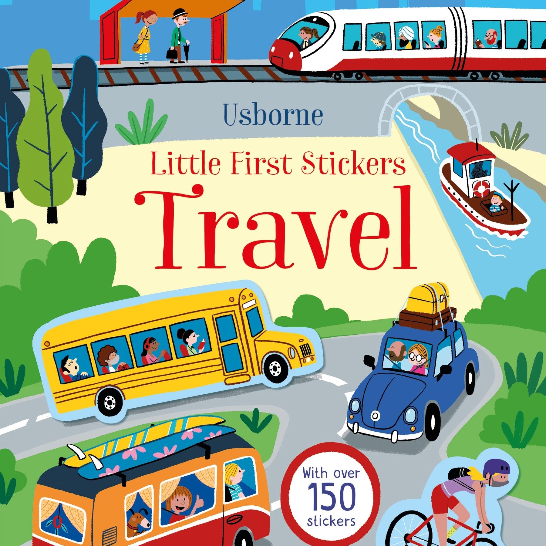 Usborne Little First Stickers - Travel