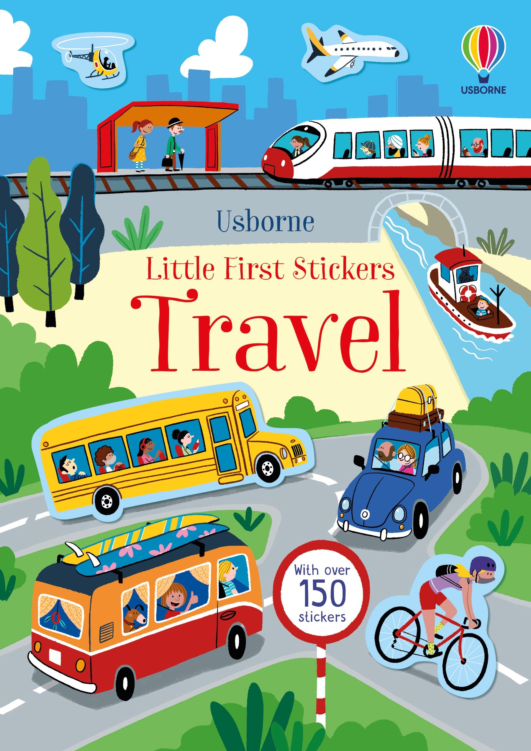 Usborne Little First Stickers - Travel
