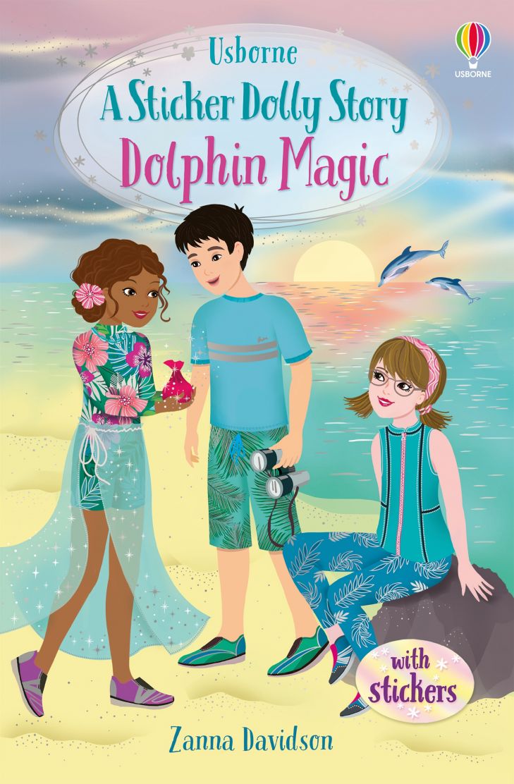 Usborne A Sticker Dolly Story - Dolphin Magic