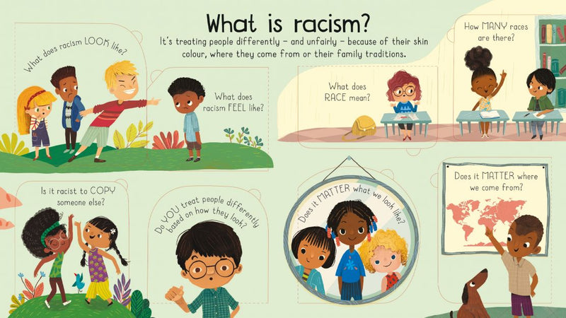 Usborne Lift-the-Flap First Questions and Answers: What is Racism?