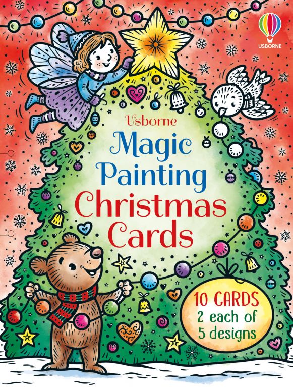 Usborne Magic Painting Book - Christmas Cards