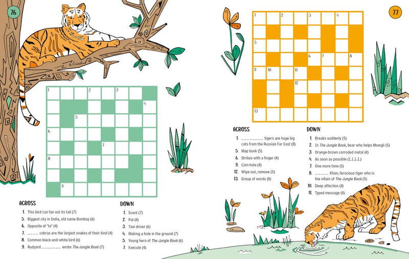 Usborne 100 Children's Crosswords - Animals