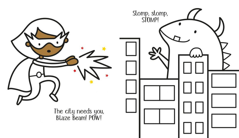 Usborne First Colouring - Superheroes