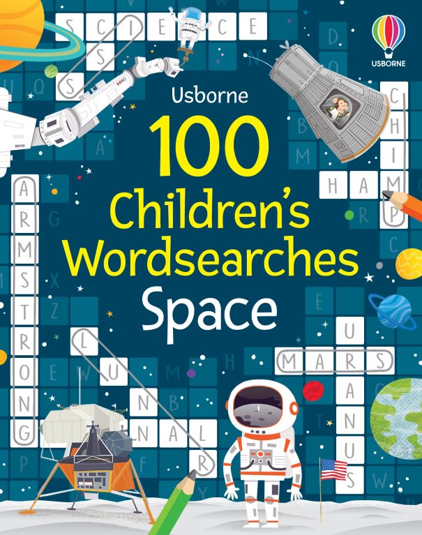 Usborne 100 Children's Wordsearches - Space