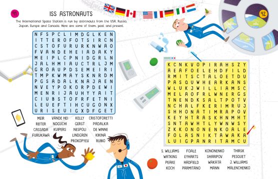 Usborne 100 Children's Wordsearches - Space