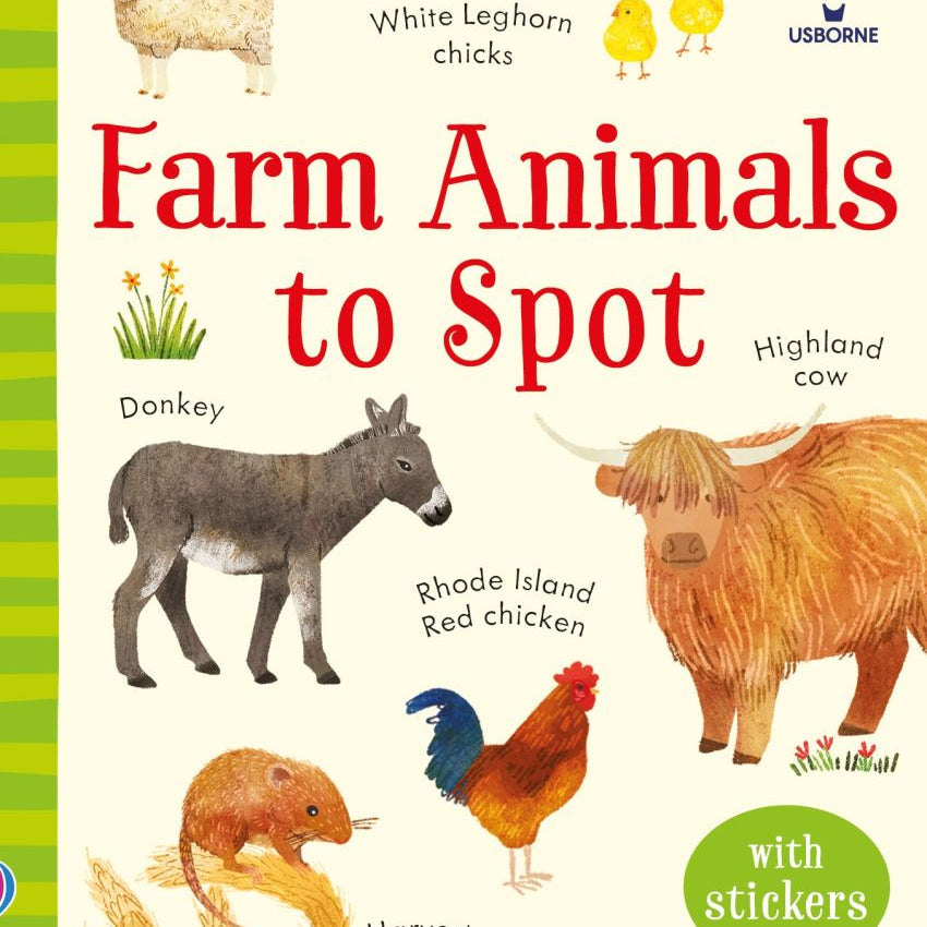 Usborne Minis - Farm Animals to Spot