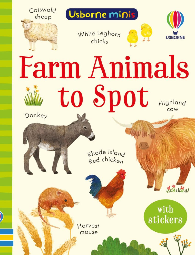 Usborne Minis - Farm Animals to Spot