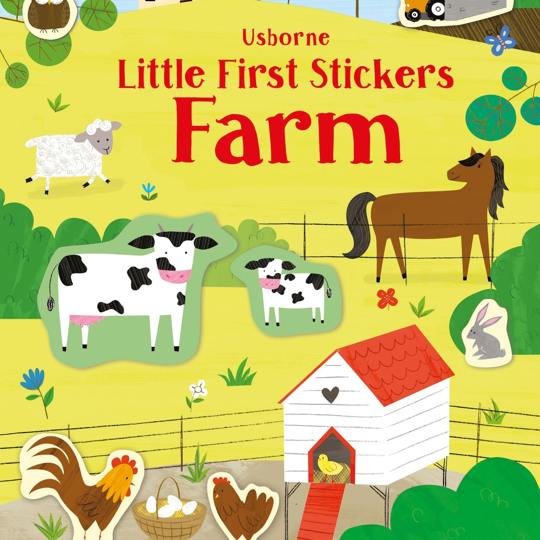 Usborne Little First Stickers - Farm