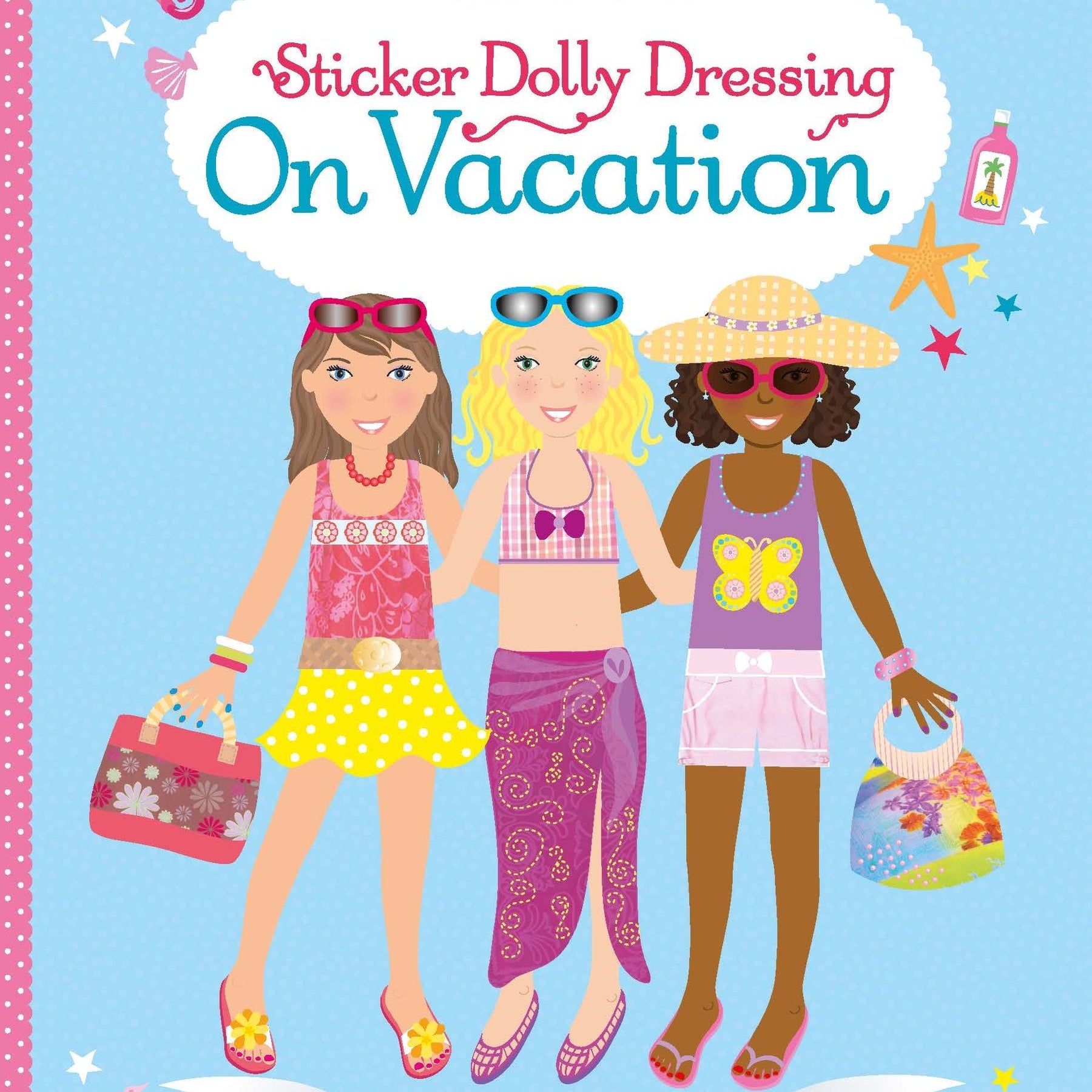 Usborne Sticker Dolly Dressing - On Vacation