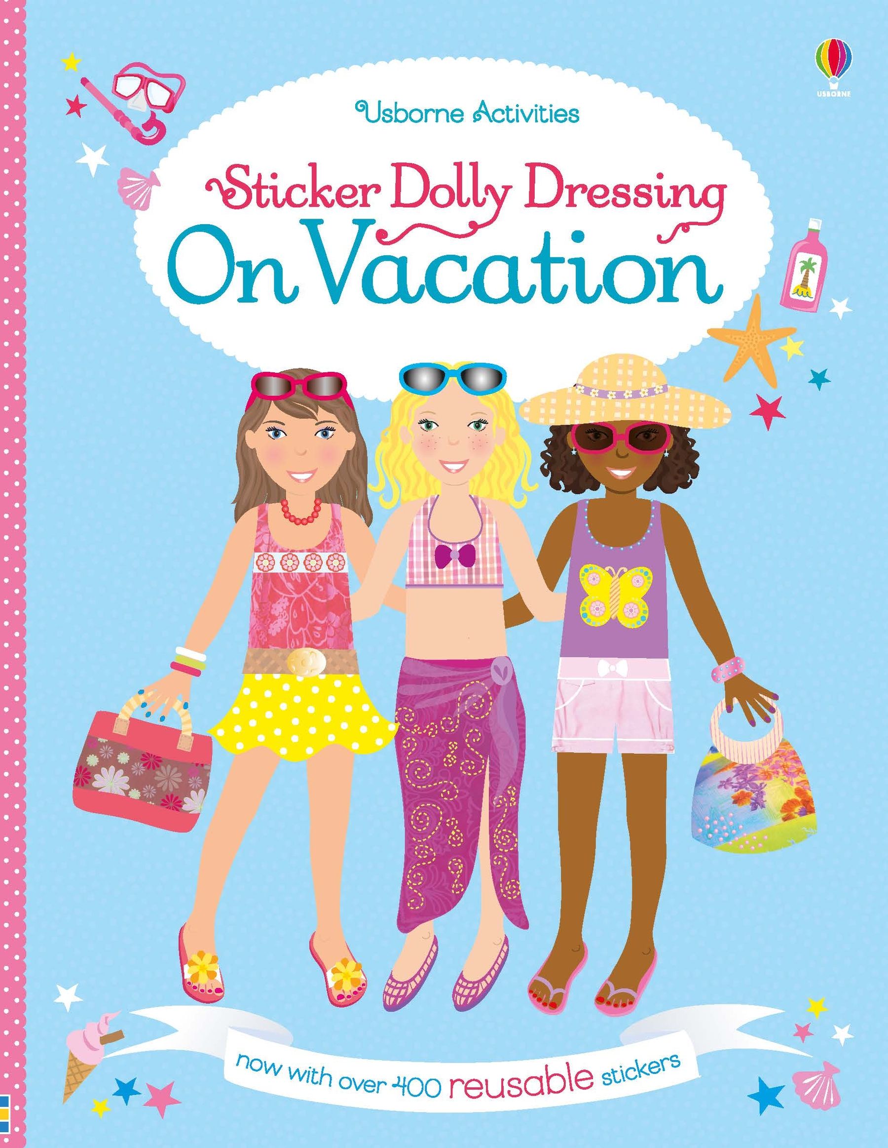 Usborne Sticker Dolly Dressing - On Vacation