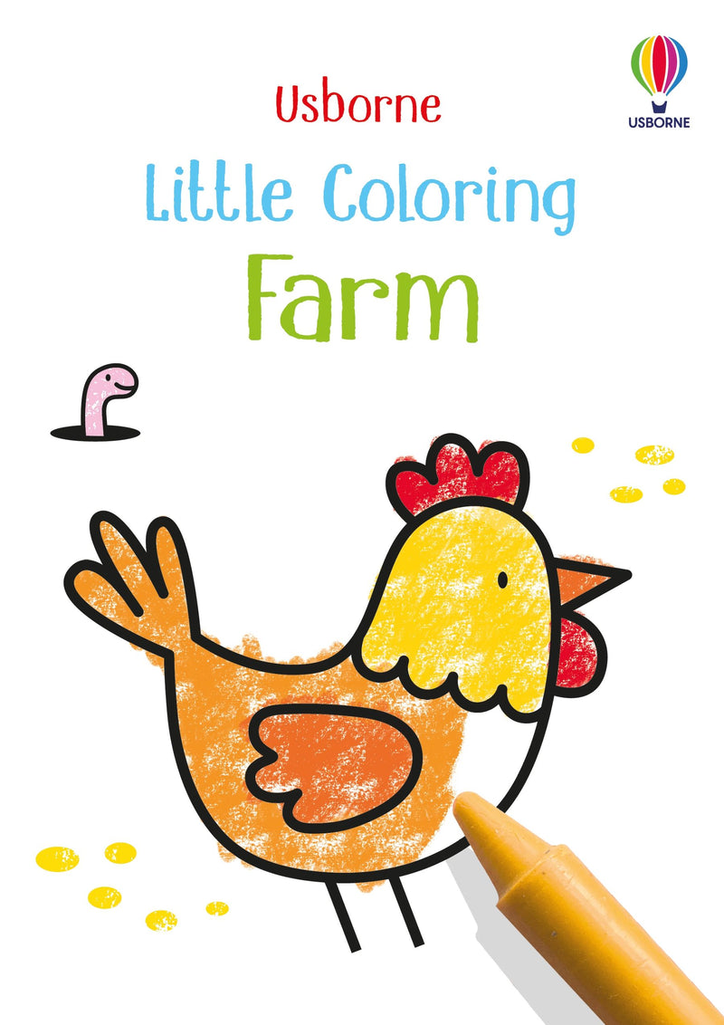 Usborne Little Coloring - Farm