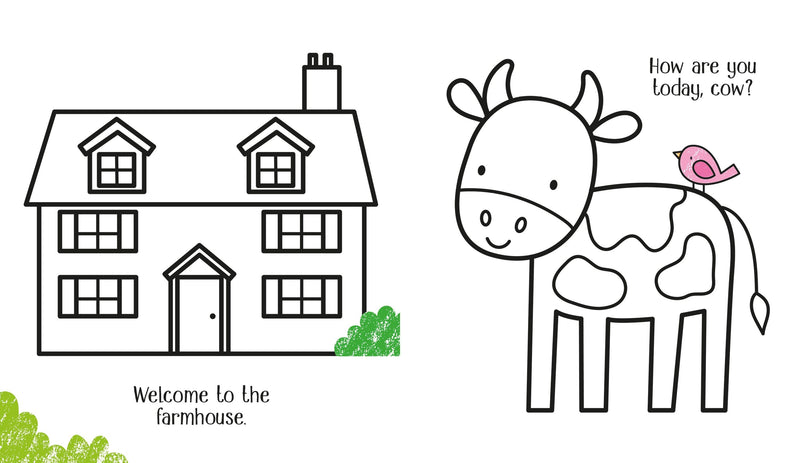 Usborne Little Coloring - Farm