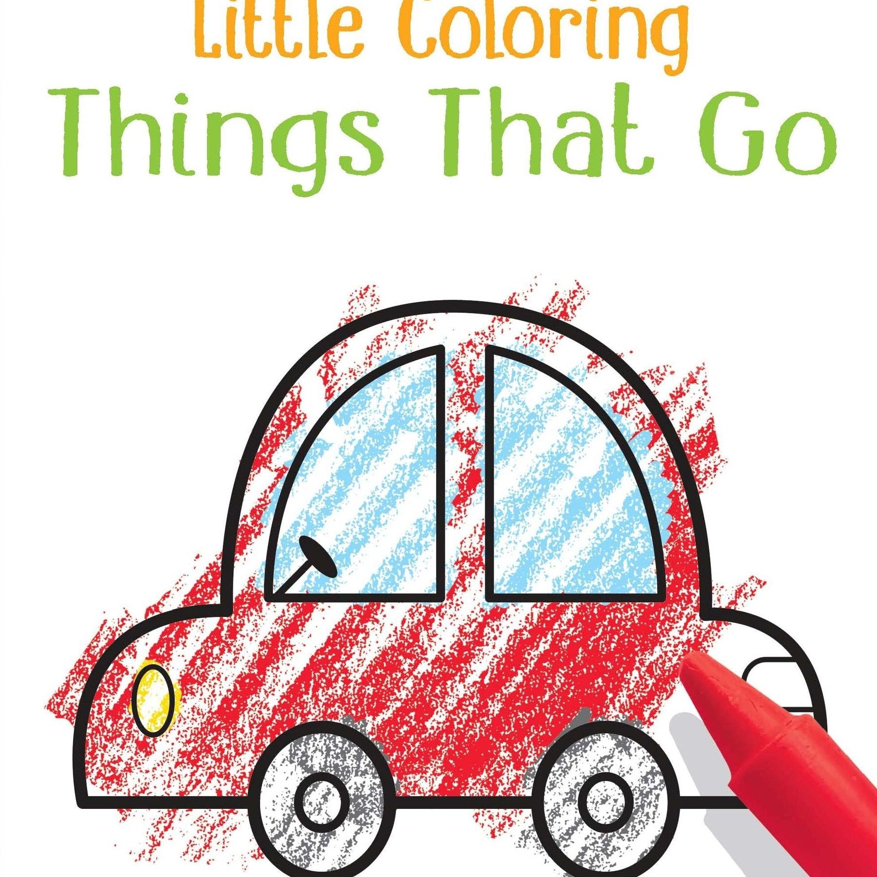 Usborne Little Coloring - Things That Go
