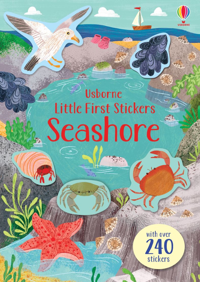 Usborne Little First Stickers - Seashore