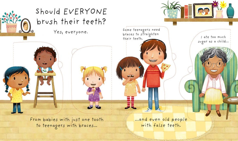 Usborne Lift-the-Flap Very First Questions and Answers: Why Should I Brush My Teeth?