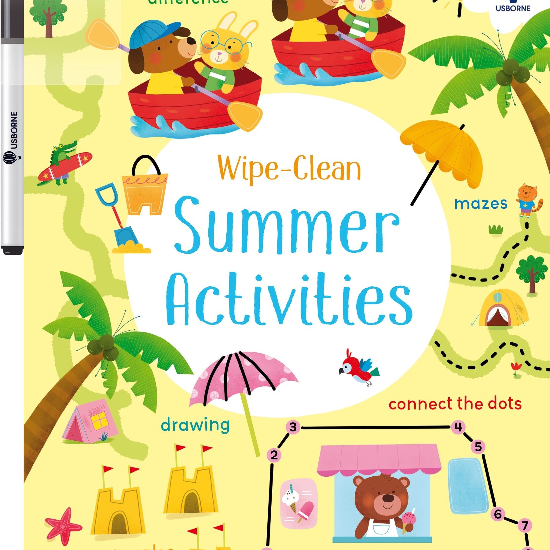 Usborne Wipe-Clean: Summer Activities