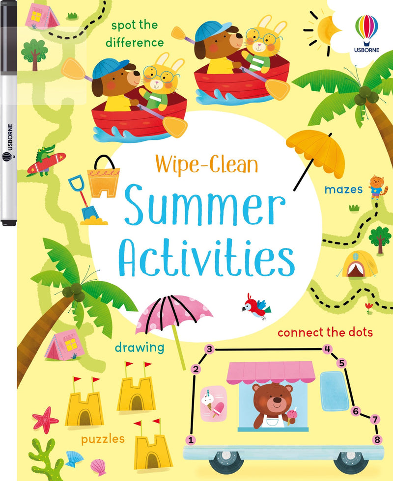 Usborne Wipe-Clean: Summer Activities