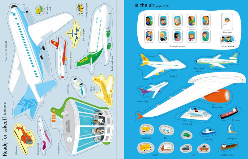 Usborne First Sticker Book - Airport