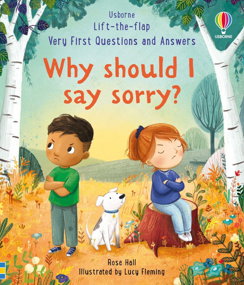 Usborne Lift-the-Flap Very First Questions and Answers: Why Should I Say Sorry?