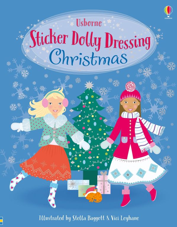 Usborne Sticker Dolly Dressing - Christmas