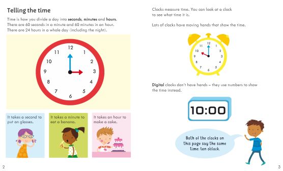 Usborne Book and Jigsaw - Telling the Time